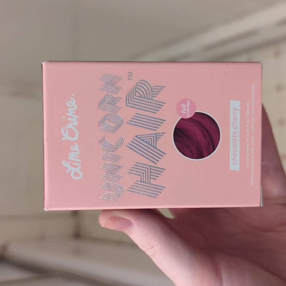 3/15$ Unopened Lime Crime Chocolate Cherry Full Coverage Hair Dye